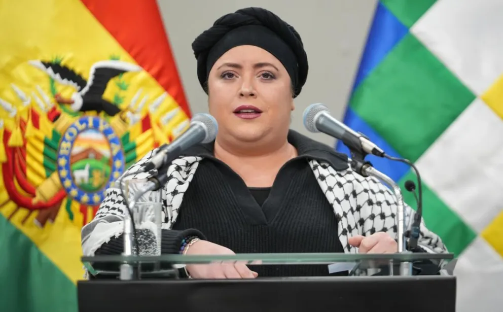 La ministra de la Presidencia