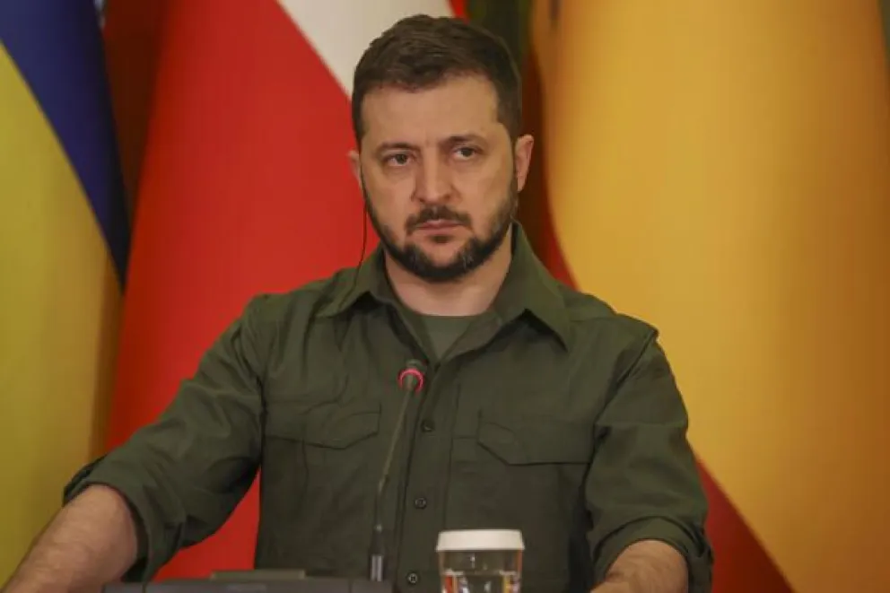 El presidente de Ucrania, Volodímir Zelenski EFE/Miguel Gutiérrez