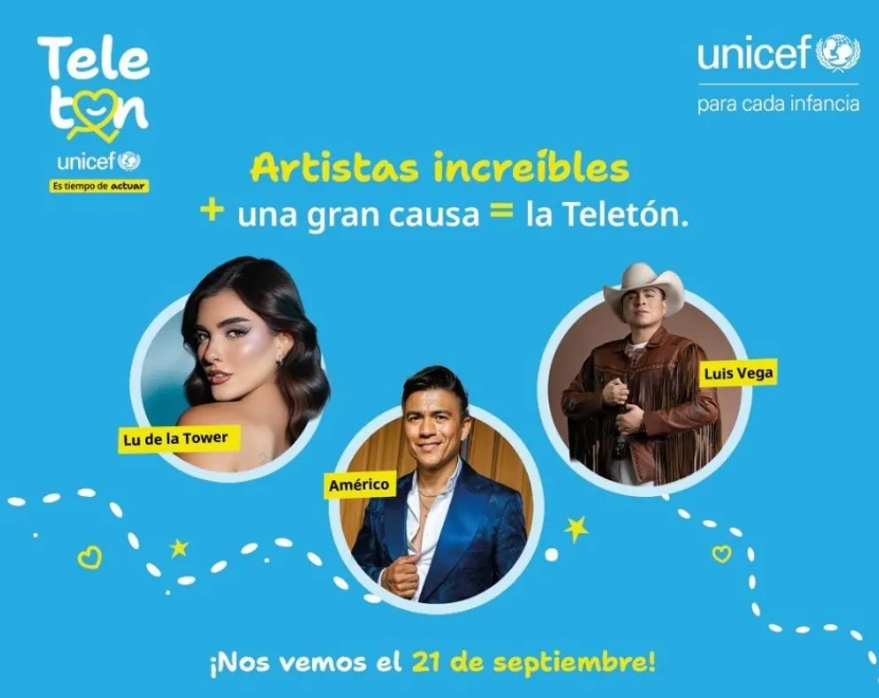 El slogan que difunde Unicef para sumar apoyo a su campaña. Foto: Unicef