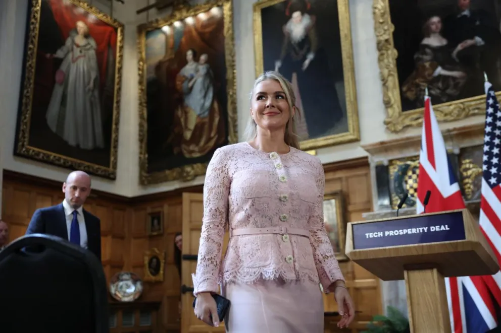 La portavoz de la Casa Blanca, Karoline Leavit. Foto: EFE