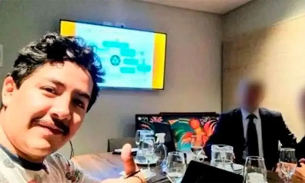 Luis Marcelo Arce Mosqueira, el hijo mayor del Presidente Luis Arce. Foto: RRSS