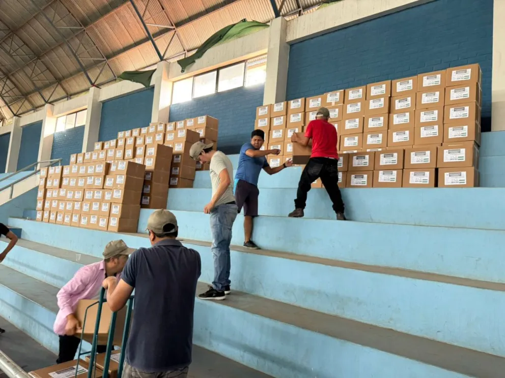 El material será enviado el sábado a 22 países en el exterior. Foto: ABI