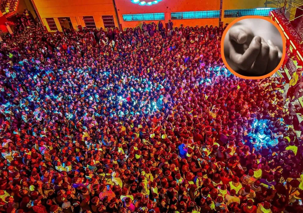 El concierto realizado en el colegio. Foto: Oruro en Directo y FGE 