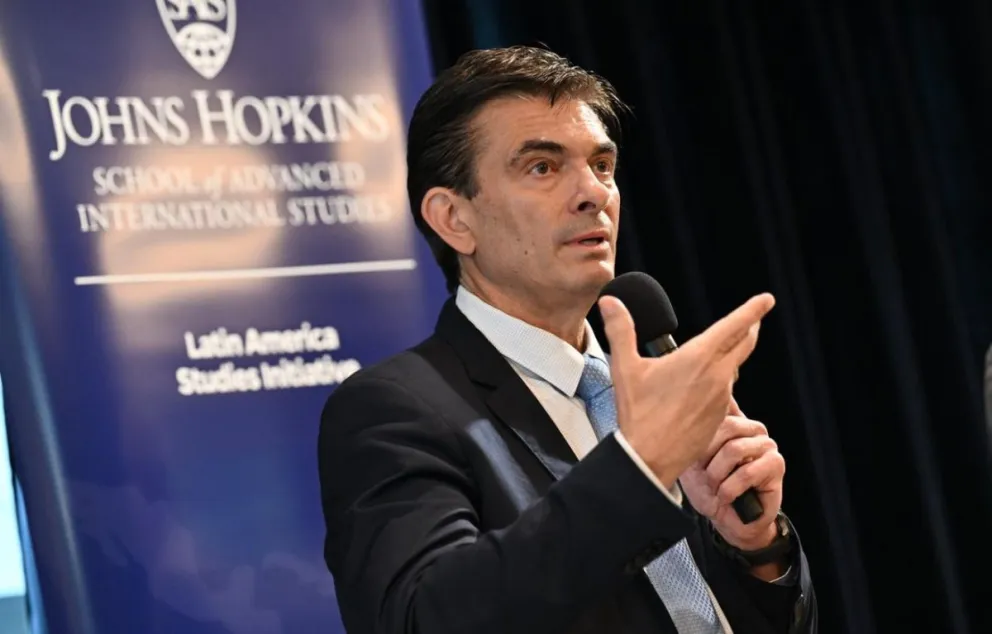 El candidato del PDC, durante una intervención. Foto: Prensa R. Paz