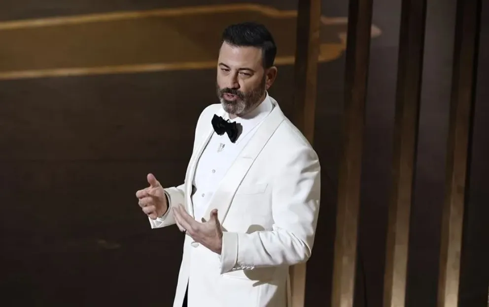 El presentador Jimmy Kimmel. Foto: EFE