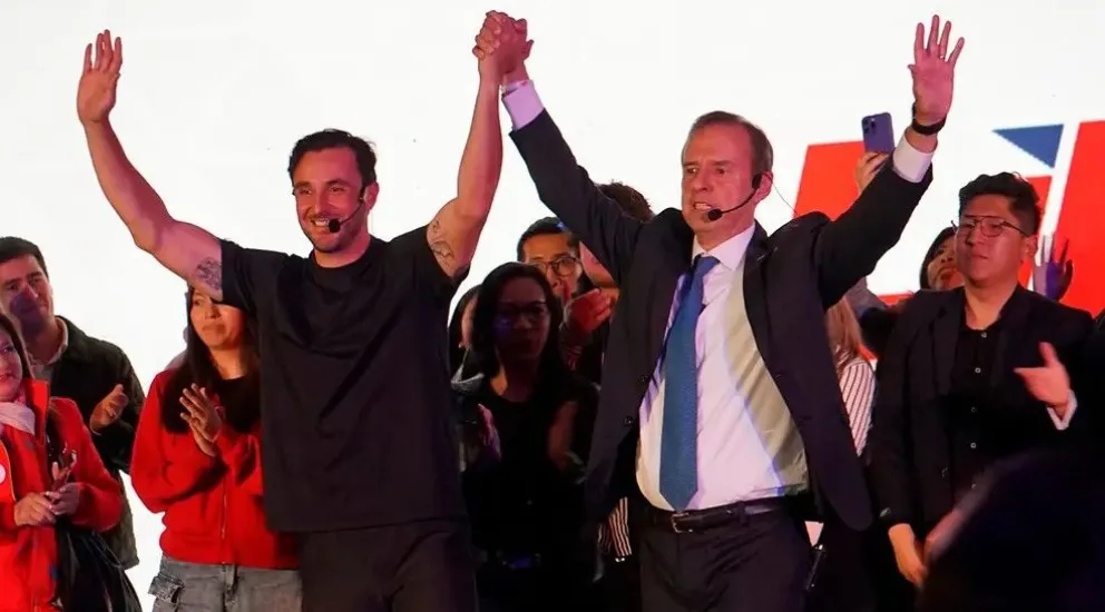 Juan Pablo Velasco y Jorge Tuto Quiroga. Foto: Archivo