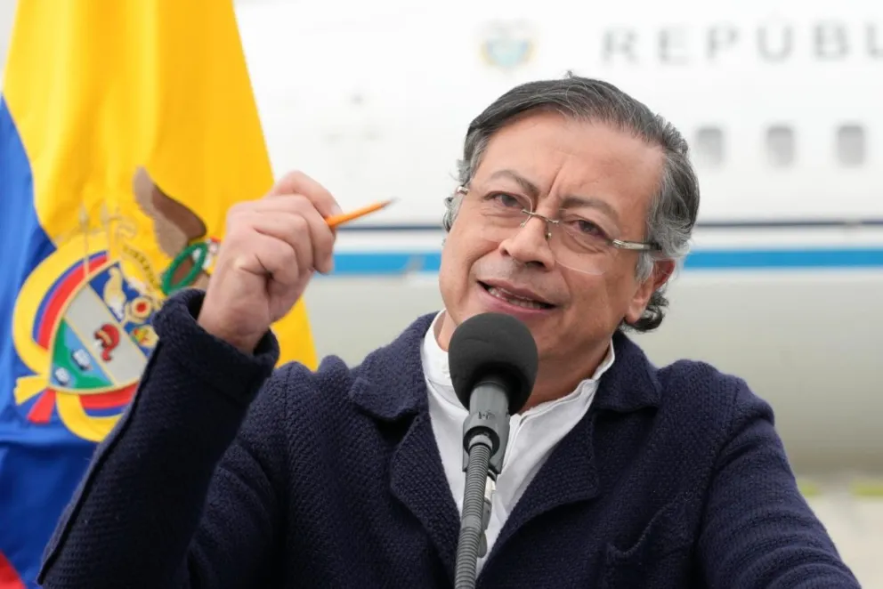 Fotografía cedida del presidente Gustavo Petro. FOTO: EFE/ Presidencia de Colombia