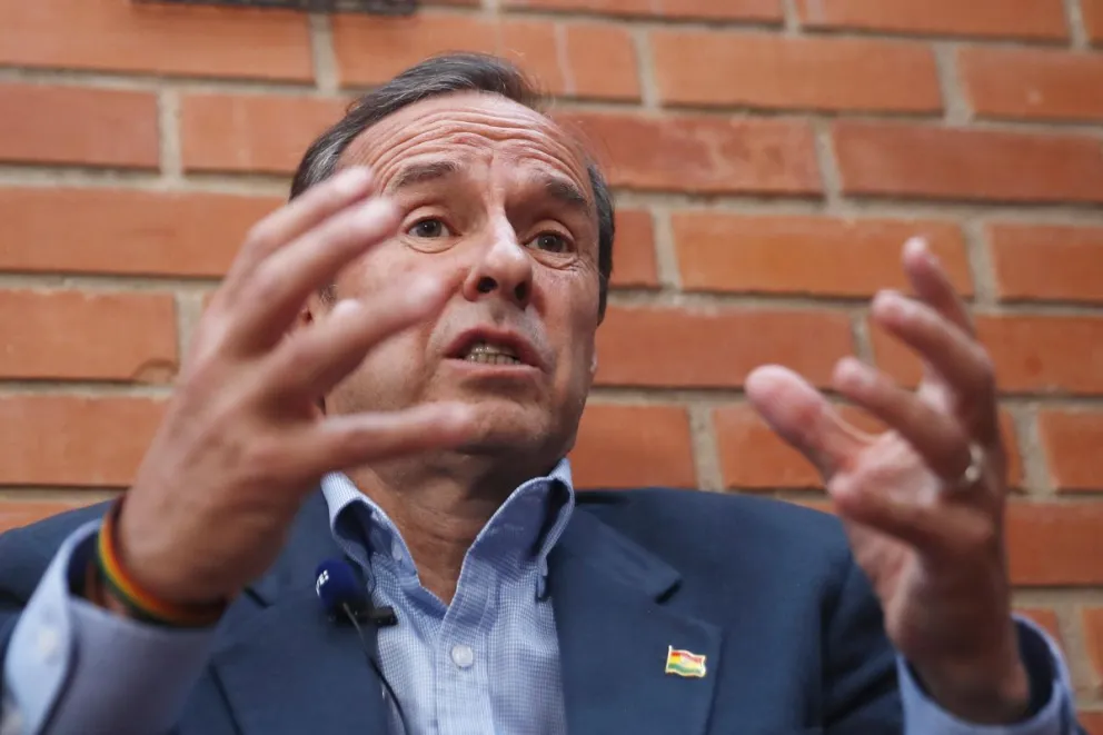  Jorge Tuto Quiroga en una foto de archivo. Foto: EFE