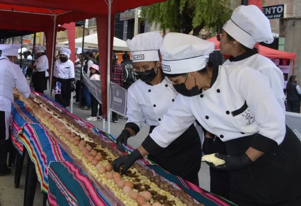 El festival del charquekán de 2024. Foto: La Patria