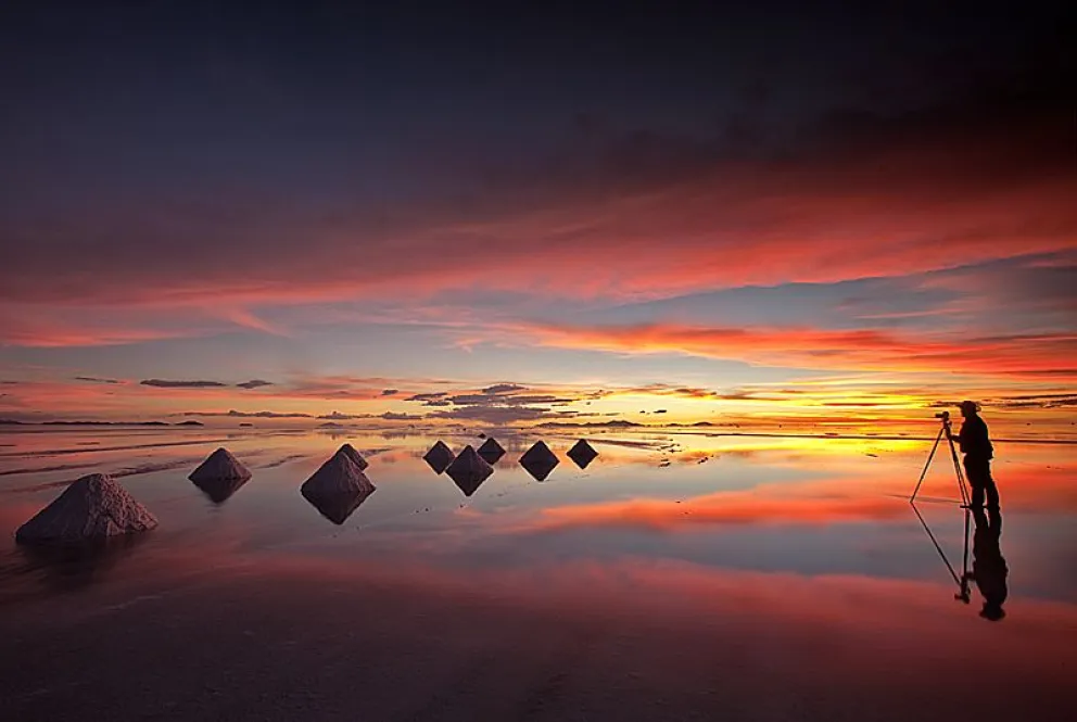 El Salar de Uyuni, uno de los principales destinos turísticos del país. Foto: Turismo Bolivia