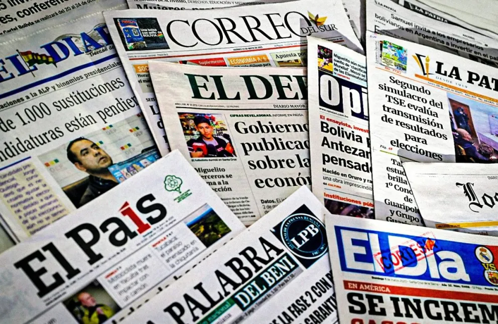 Medios impresos en una imagen de archivo. Foto: ANP Diarios