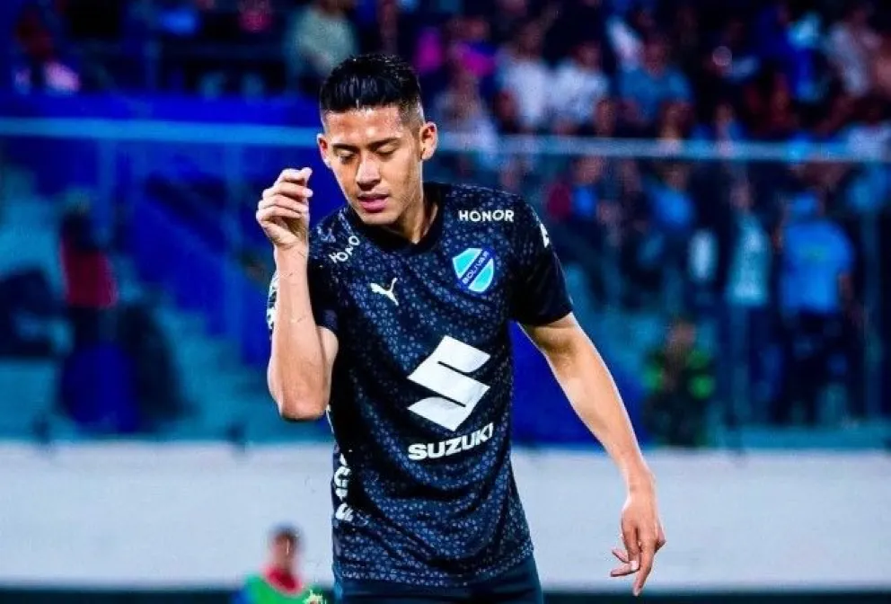 Ramiro Vaca durante un compromiso con el club Bolívar. Foto: AD