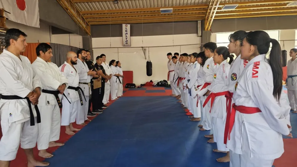 El Campamento del Equipo Nacional que hubo en Sucre. Foto: Feboka.