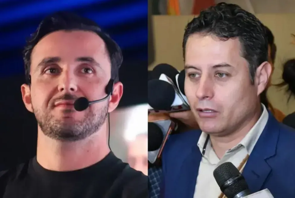 JP Velasco y Edman Lara, debatirán el domingo. Foto: RRSS