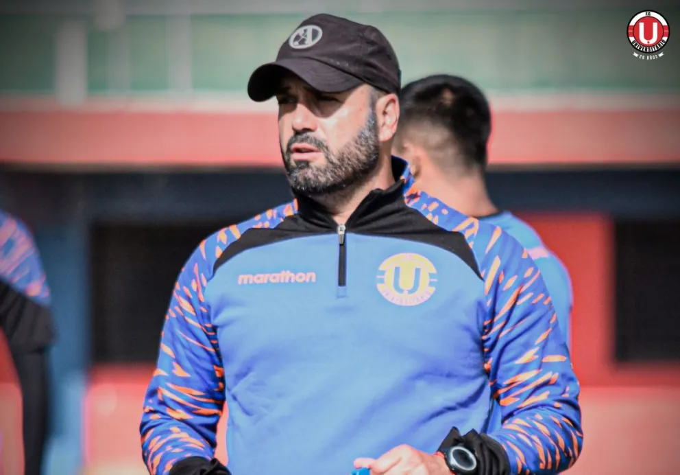 Thiago Leitao en un entrenamiento de FC Universitario. Foto: prensa FC Universitario