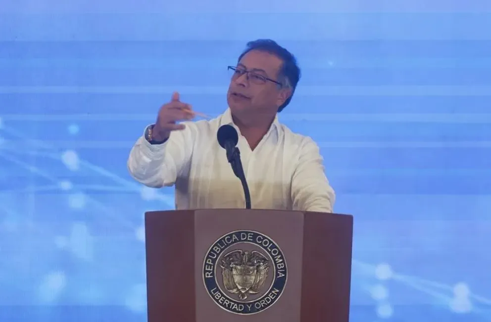 Gustavo Petro en una imagen de archivo. Foto: EFE