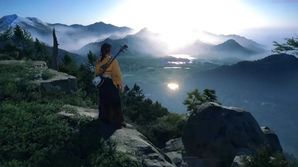 "Ghost of Yotei", un título exclusivo de PS5 "basado en las películas clásicas de samurái y ese ideal romántico". Fotos: EFE