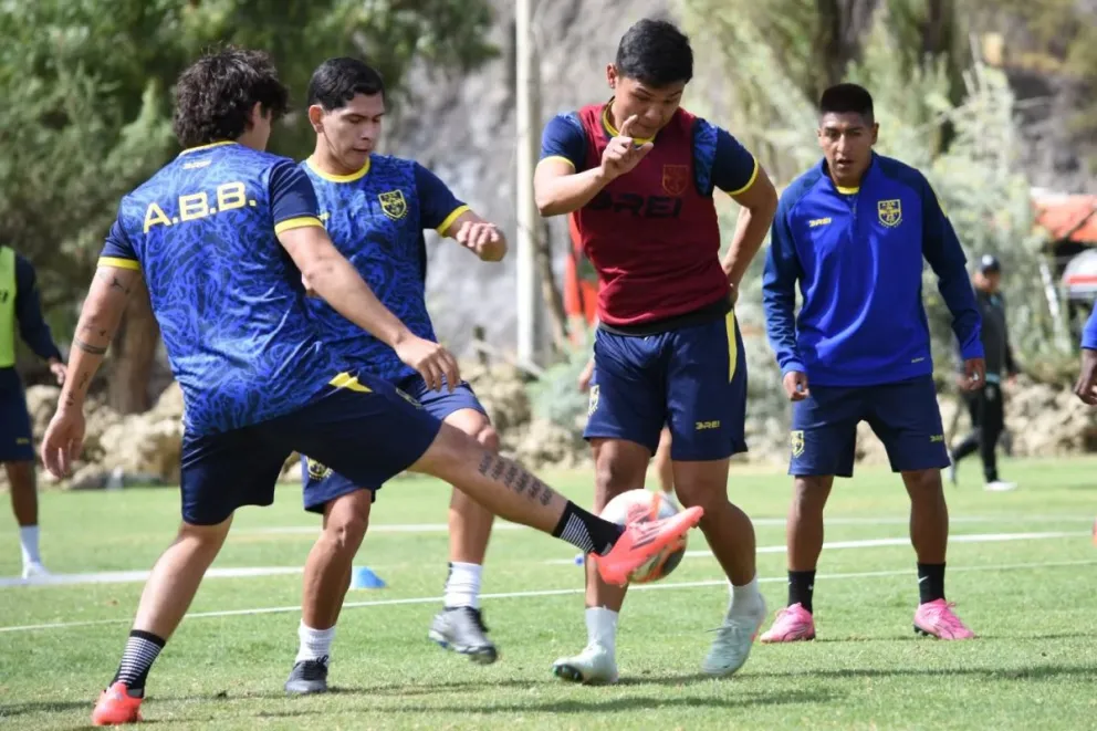Jugadores de ABB durante un entrenamiento. Foto: ABB.