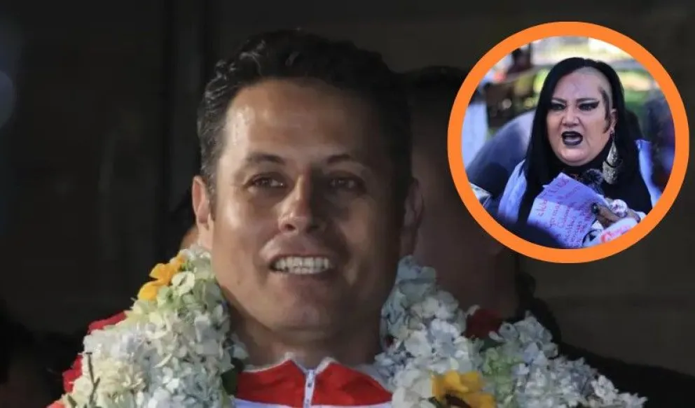 El candidato a la vicepresidencia por el Partido Demócrata Cristiano (PDC), Edman Lara, respondió a la activista María Galindo. Foto: APG