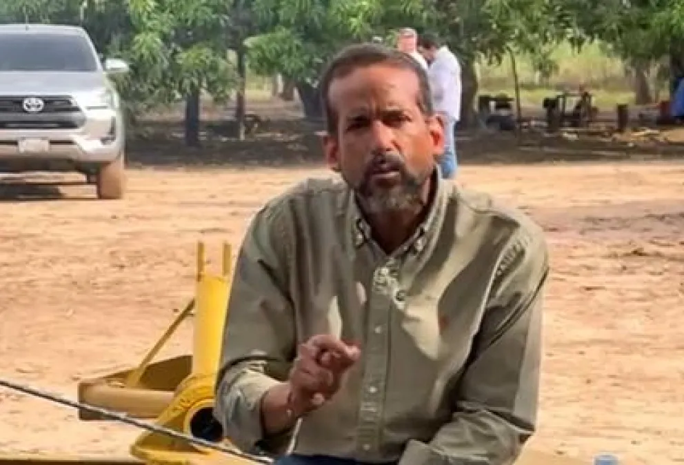 El gobernador Luis Fernando Camacho permanece en los predios. Foto: Captura de video