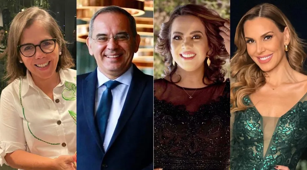Maggy Talavera, Tuffí Aré, Cecilia Bellido y Gabriela Oviedo serán los periodistas convocados como moderadores del encuentro que se realizará este domingo. Foto: Composición