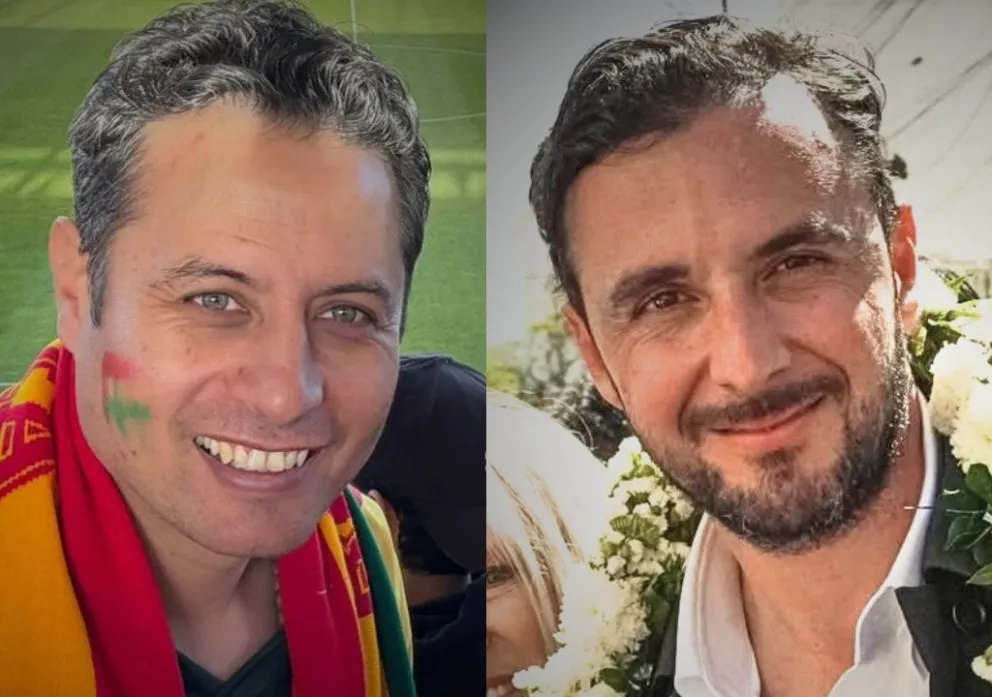 Edman Lara, candidato del PDC, y Juan Pablo Velasco, postulante de Libre. Fotos: RRSS de R. Paz y Velasco