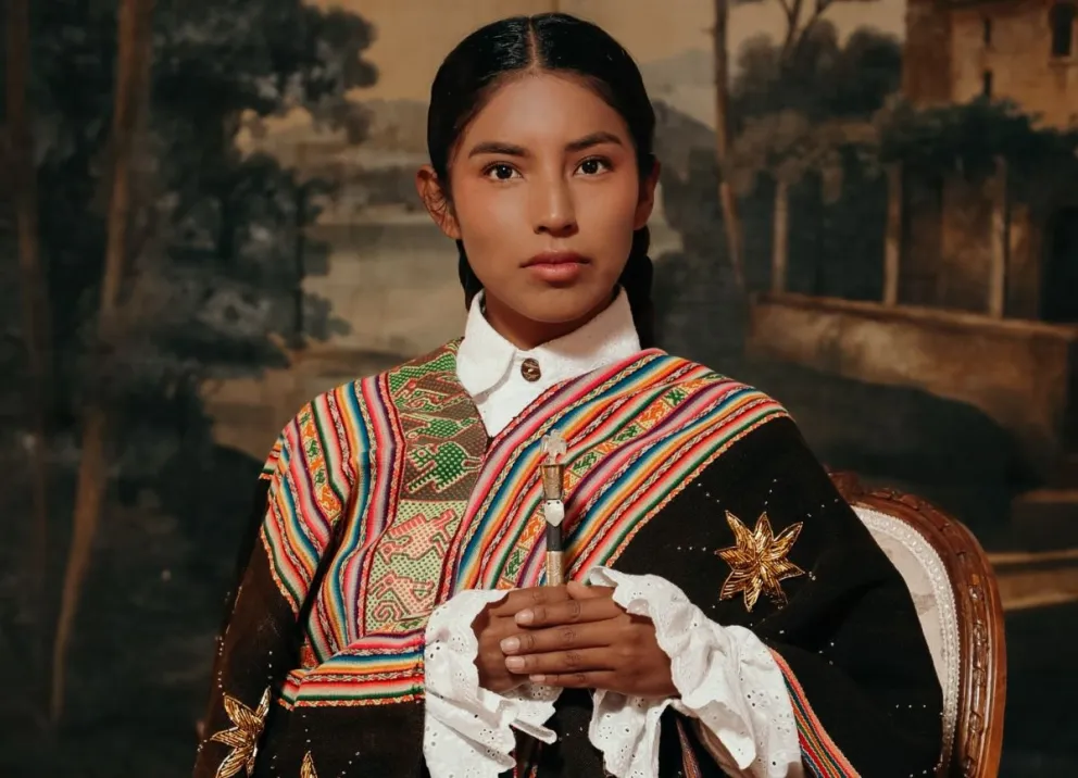 Una de las imágenes difundidas por Albertina Sacaca en sus redes sociales. 