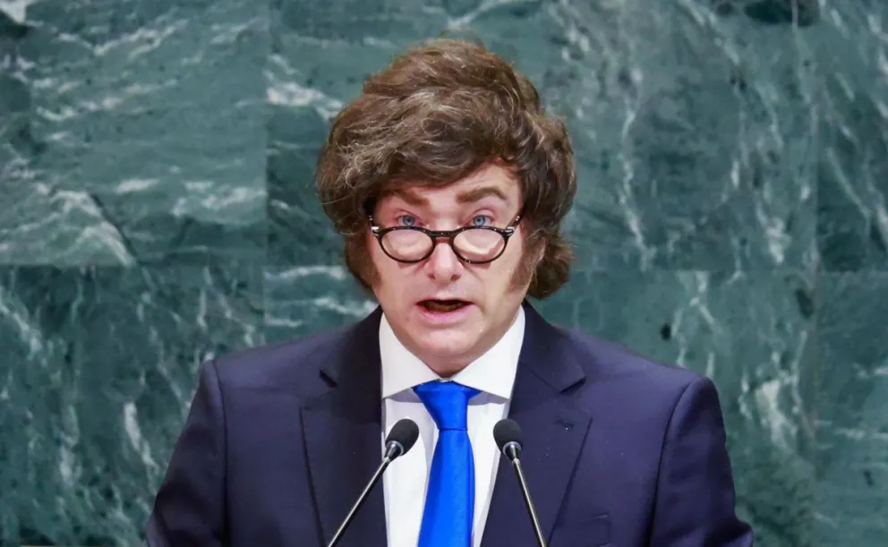 Foto de archivo del presidente de Argentina, Javier Milei. Foto: EFE