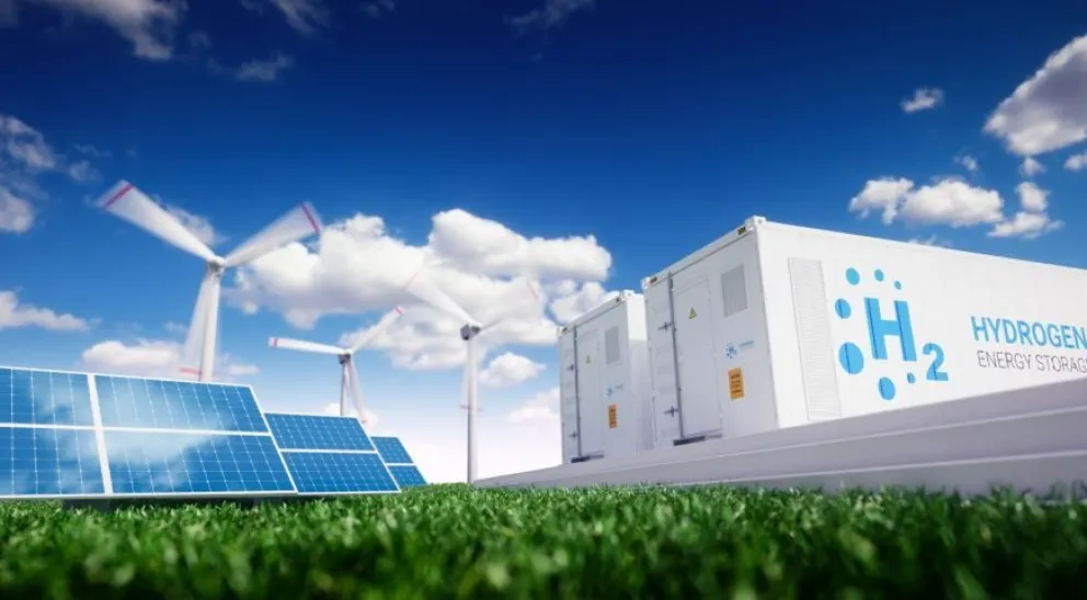 El hidrógeno verde es un combustible producido con electricidad generada a partir de fuentes de energía limpias y renovables. Foto: ESSS