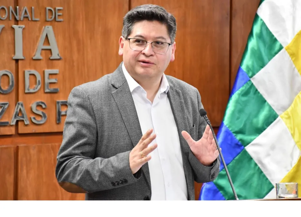 El ministro de Economía, Marcelo Montenegro, dice que hay estabilidad. Foto: Ministerio de Economía.