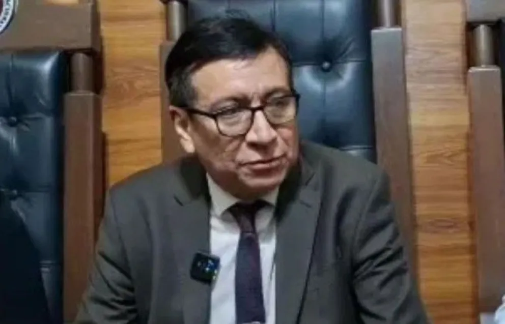 El presidente del Tribunal Constitucional Plurinacional (TCP), Gonzalo Hurtado. Foto: Correo del Sur