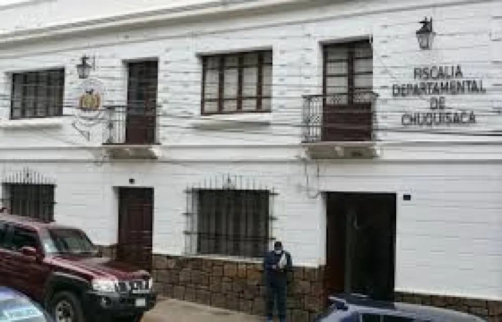 Instalaciones de la Fiscalía Departamental de Chuquisaca. Foto: Fiscalía