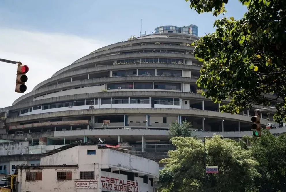 El exterior del edificio El Helicoide, en Caracas en una imagen de archivo. Foto: EFE
