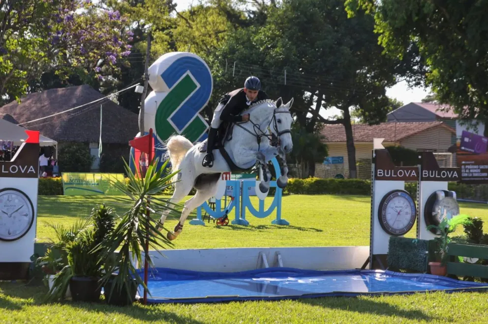 Santiago Rocha en acción, fue el ganador de la categoría Segunda. Foto: Fernando Catalán.