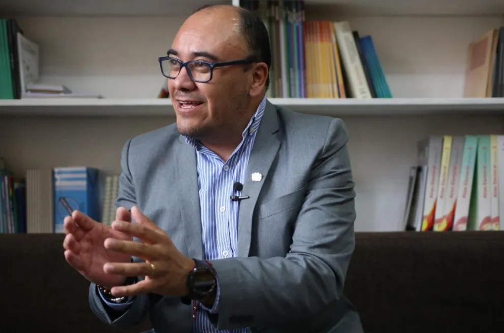 El vocal Gustavo Ávila, en una entrevista con EFE. Foto: EFE