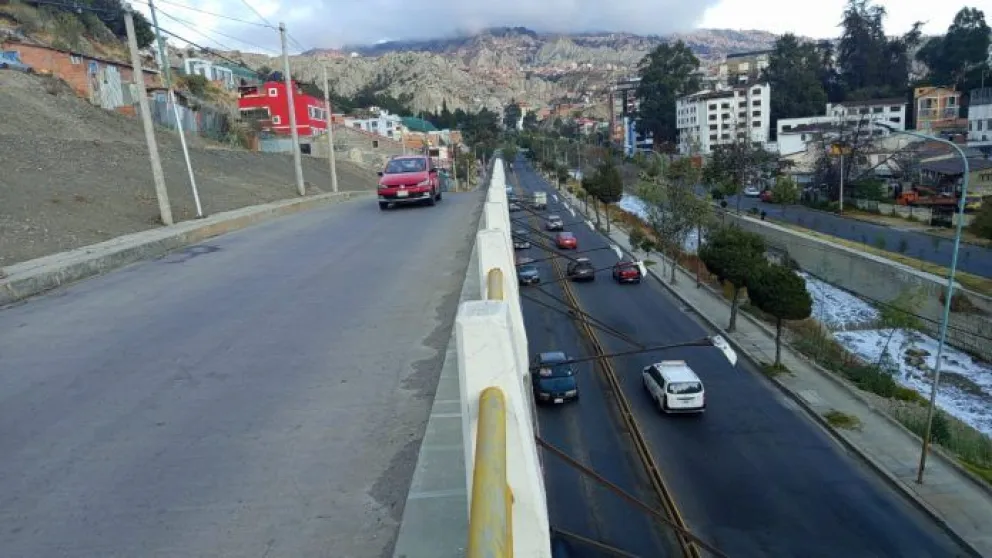 La avenida Los Sargentos de La Paz. Foto: AMUN