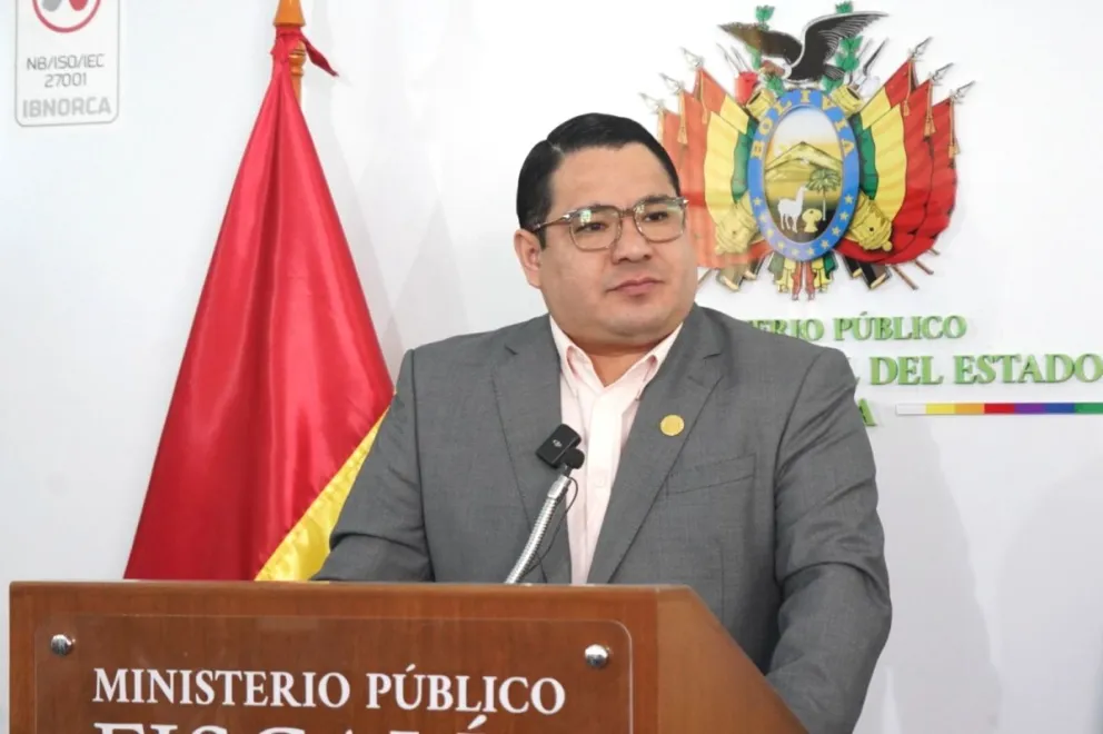 Roger Mariaca, fiscal general del Estado. Foto: FGE