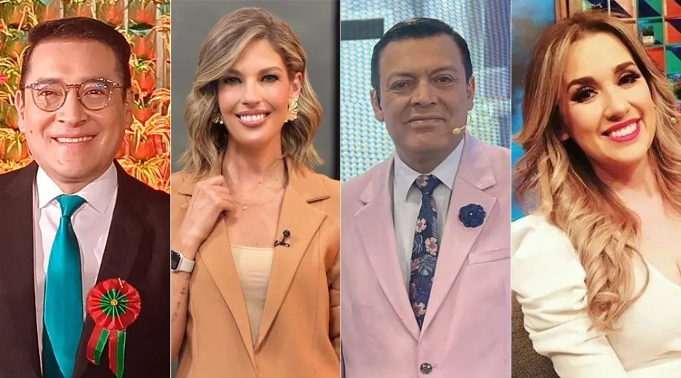 Los periodistas convocados para moderar el debate cuentan con una amplia trayectoria periodística en la ciudad de La Paz. Foto: Composición