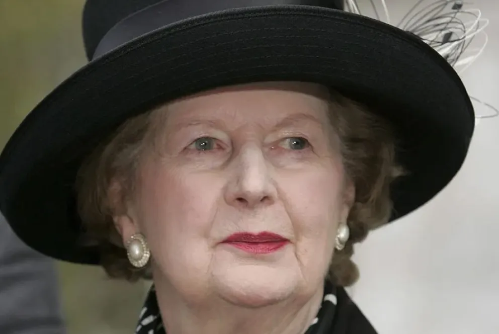 Margaret Thatcher, la "Dama de hierro",  en Londres, Reino Unido, en una foto de 2010. Foto: EFE