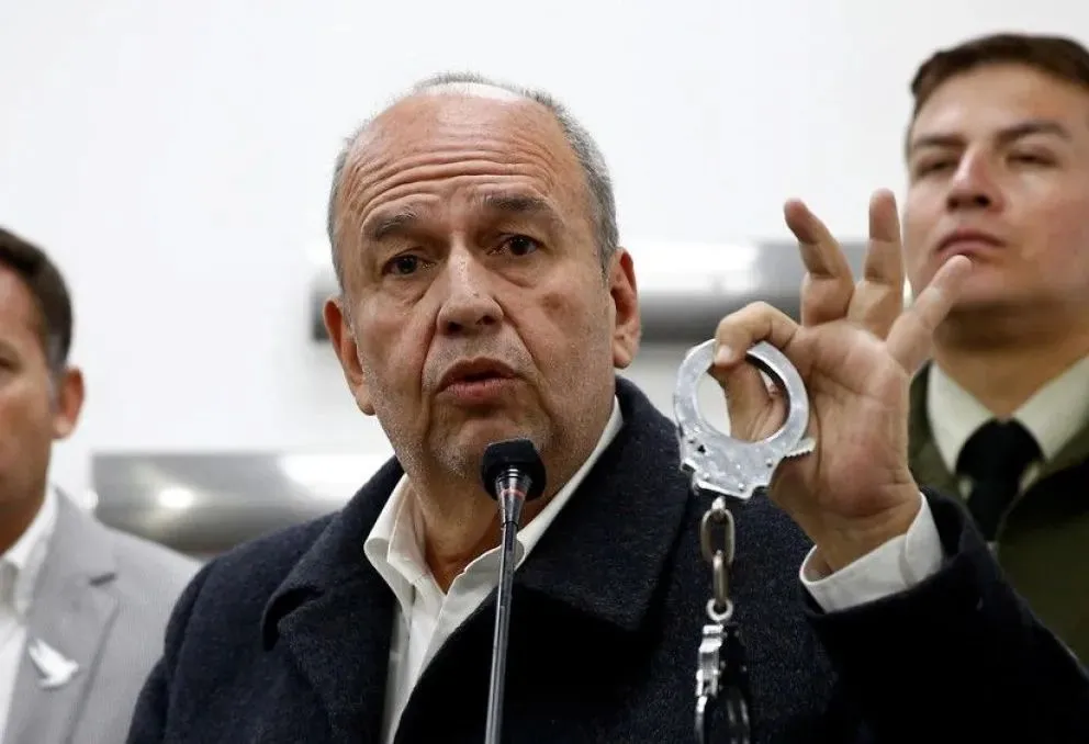 Exministro de Gobierno, Arturo Murillo. Foto: RRSS