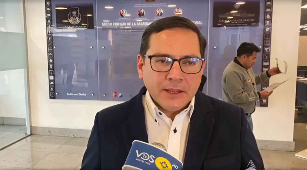  Juan Carlos Velarde, diputado suplente electo por la Alianza Libre. Foto:  Vos TV