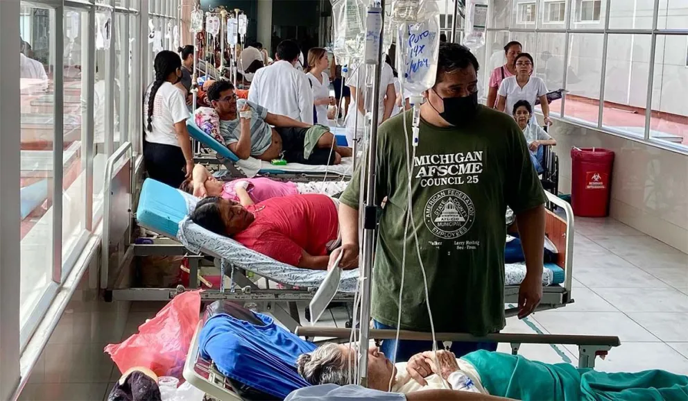 El hospital Obrero de la Caja Nacional de Salud (CNS) en Santa Cruz está saturado de pacientes. Foto: Referencial / El Día