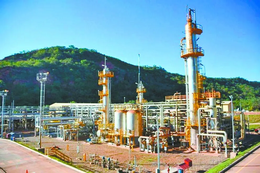 Campo de gas Margarita. Foto: Archivo 