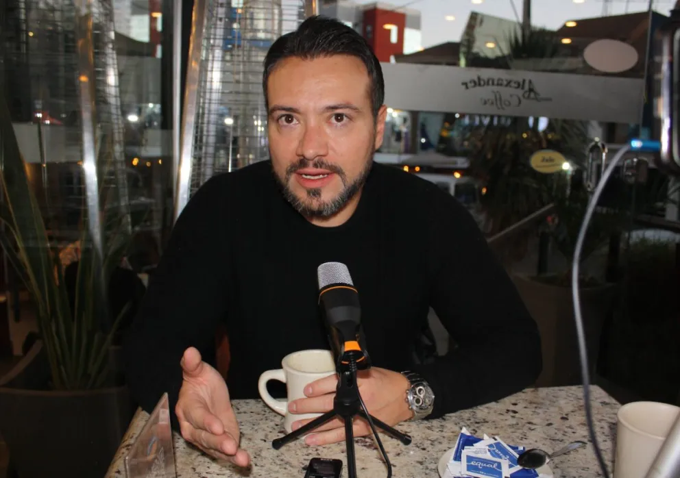 El diputado de Comunidad Ciudadana (CC) Alejandro Reyes. Foto: Visión 360 