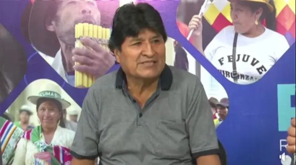 En expresidente Evo Morales en una fotografía de archivo.