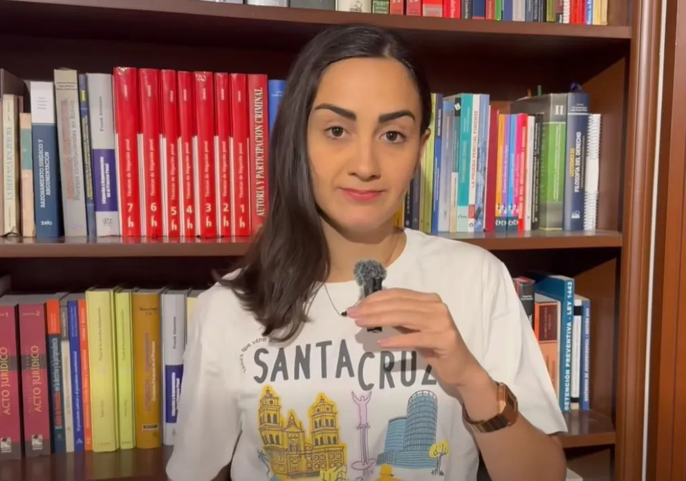 La diputada Luisa Nayar en una captura de video.