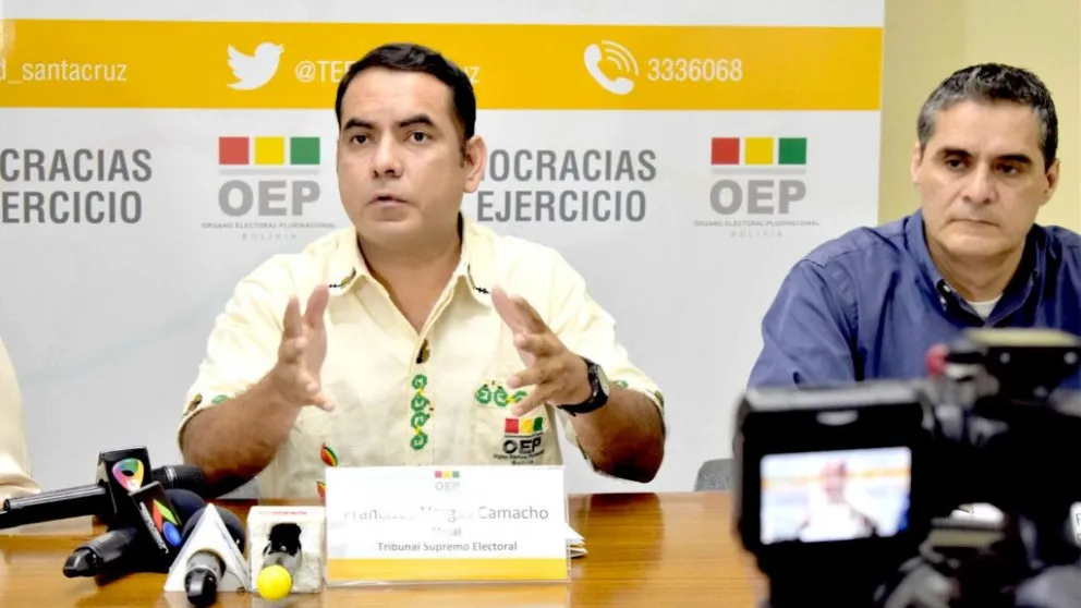 El vocal del TSE, Francisco Vargas, en una imagen de archivo. Foto: OEP