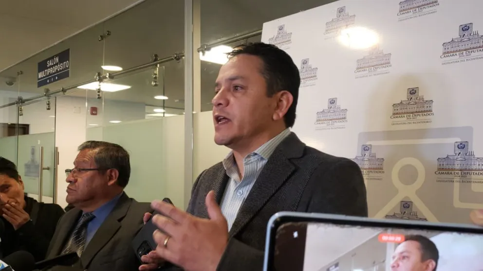 El senador de Creemos Henry Montero en una imagen cedida por ese partido.