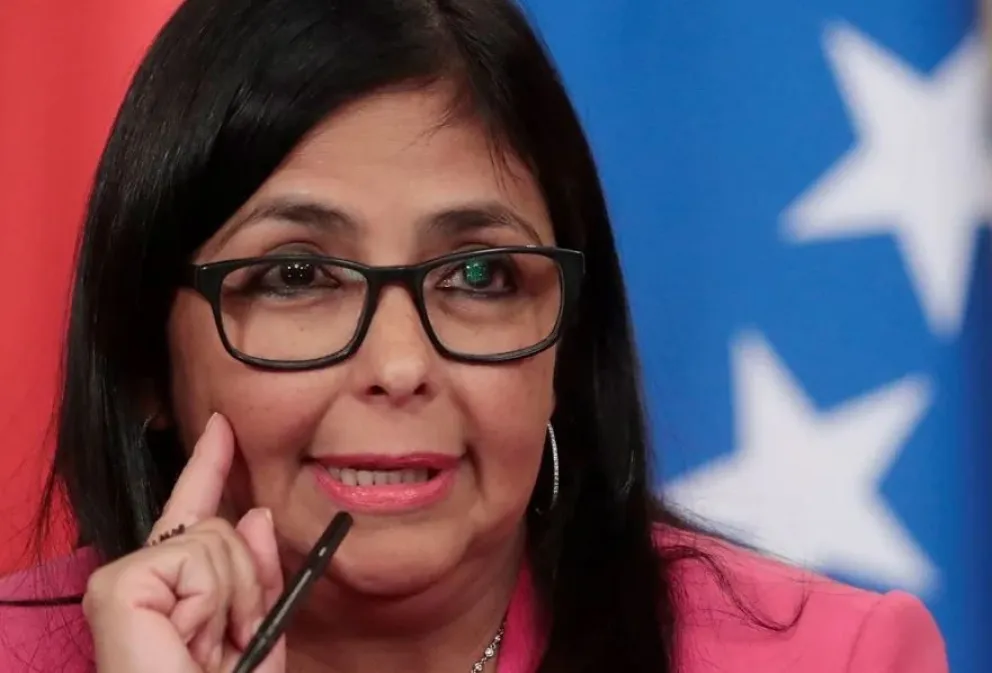 La vicepresidenta ejecutiva de Venezuela, Delcy Rodríguez. Foto: EFE