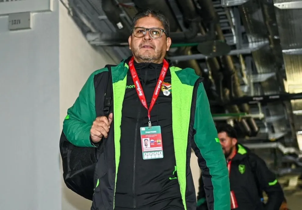 Óscar Villegas, el técnico de la Selección nacional. Foto: La Verde - FBF